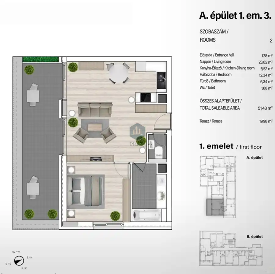 eladó új építésű téglalakás, Budapest, XIII. kerület