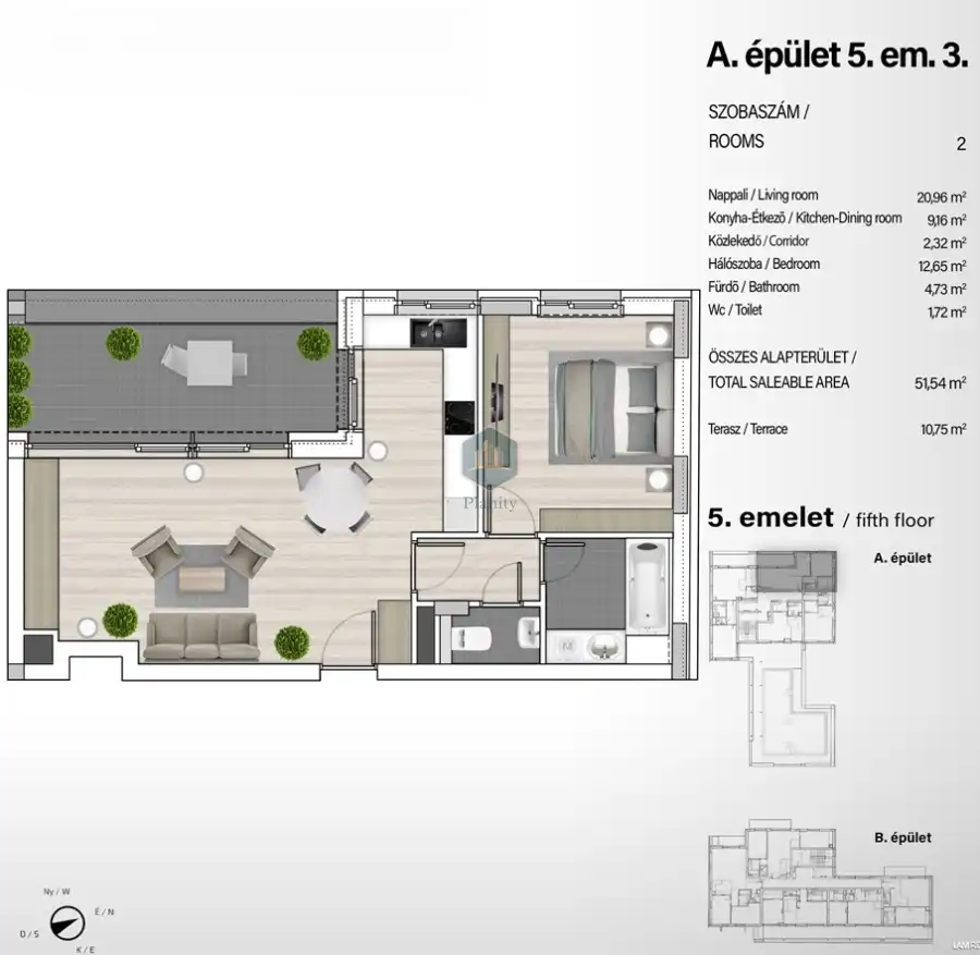 eladó új építésű téglalakás, Budapest, XIII. kerület