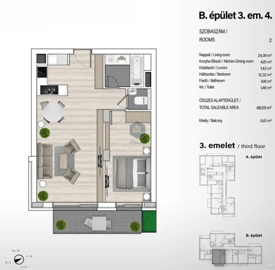 eladó új építésű téglalakás, Budapest, XIII. kerület