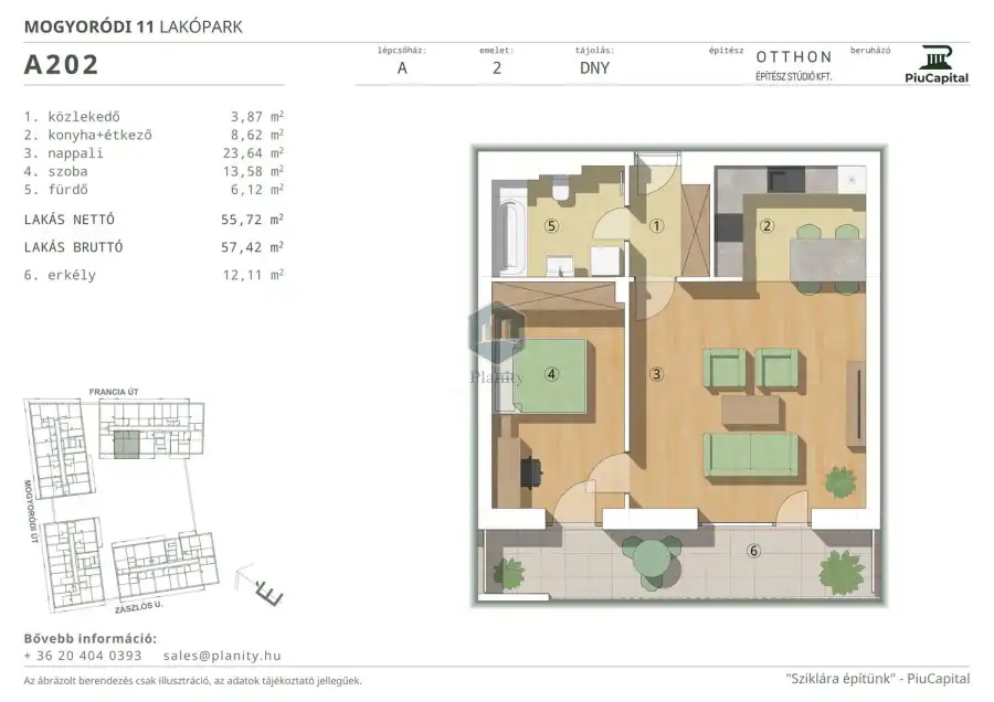 eladó új építésű téglalakás, Budapest, XIV. kerület