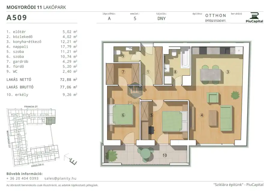 eladó új építésű téglalakás, Budapest, XIV. kerület