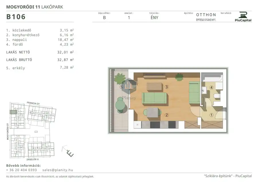 eladó új építésű téglalakás, Budapest, XIV. kerület