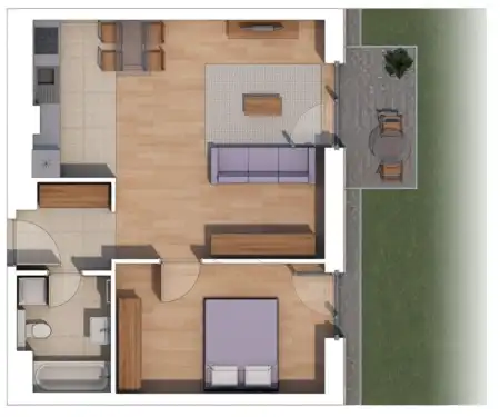 Eladó új építésű téglalakás, Budapest, XIV. kerület 2 szoba 51 m² 93.4 M Ft