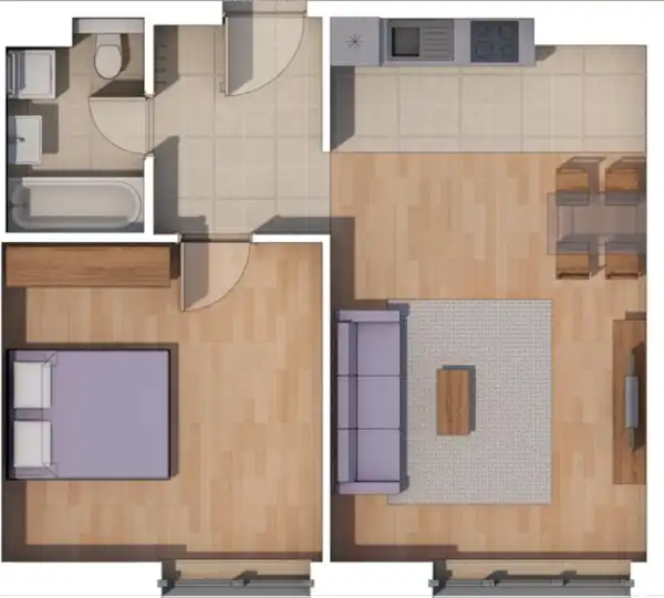 Eladó új építésű téglalakás, Budapest, XIV. kerület 2 szoba 50 m² 80.3 M Ft