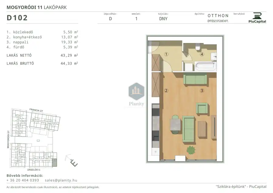 eladó új építésű téglalakás, Budapest, XIV. kerület