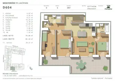 Eladó új építésű téglalakás, Budapest, XIV. kerület 4 szoba 79 m² 156.19 M Ft