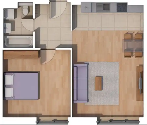 Eladó új építésű téglalakás, Budapest, XIV. kerület 2 szoba 51 m² 82.84 M Ft
