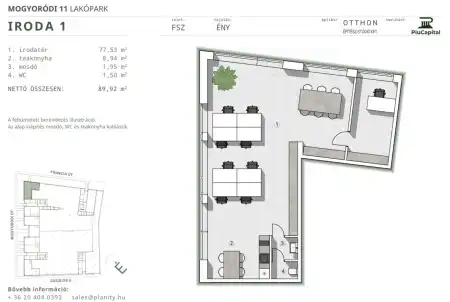 Eladó új építésű téglalakás, Budapest, XIV. kerület 90 m² 126.03 M Ft + Áfa