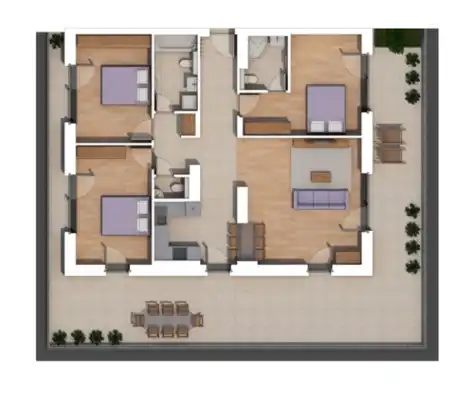 Eladó új építésű téglalakás, Budapest, XIV. kerület 4 szoba 107 m² 192 M Ft