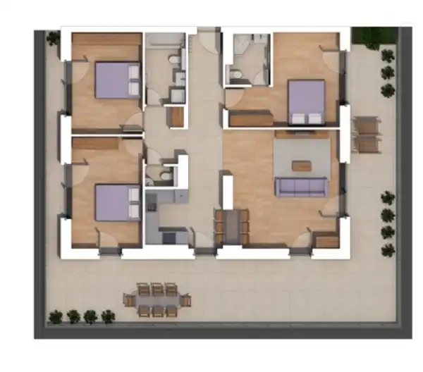 Eladó új építésű téglalakás, Budapest, XIV. kerület 4 szoba 107 m² 192 M Ft