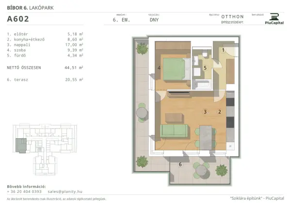 Eladó új építésű téglalakás, Budapest, XIV. kerület 2 szoba 45 m² 98.7 M Ft