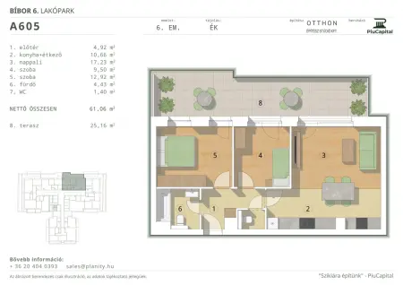 Eladó új építésű téglalakás, Budapest, XIV. kerület 3 szoba 61 m² 114.3 M Ft