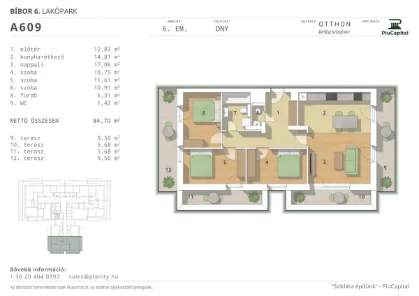 Eladó új építésű téglalakás, Budapest, XIV. kerület 4 szoba 85 m² 154.1 M Ft
