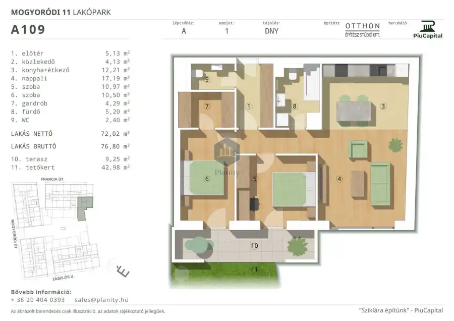 eladó új építésű téglalakás, Budapest, XIV. kerület